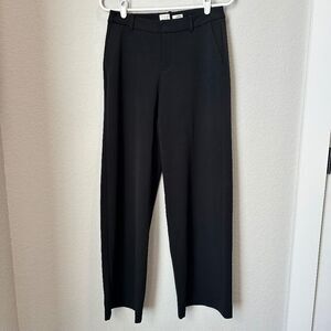 A New Day Black High Waisted Wide Leg Trousers - Size 2 - EUC
